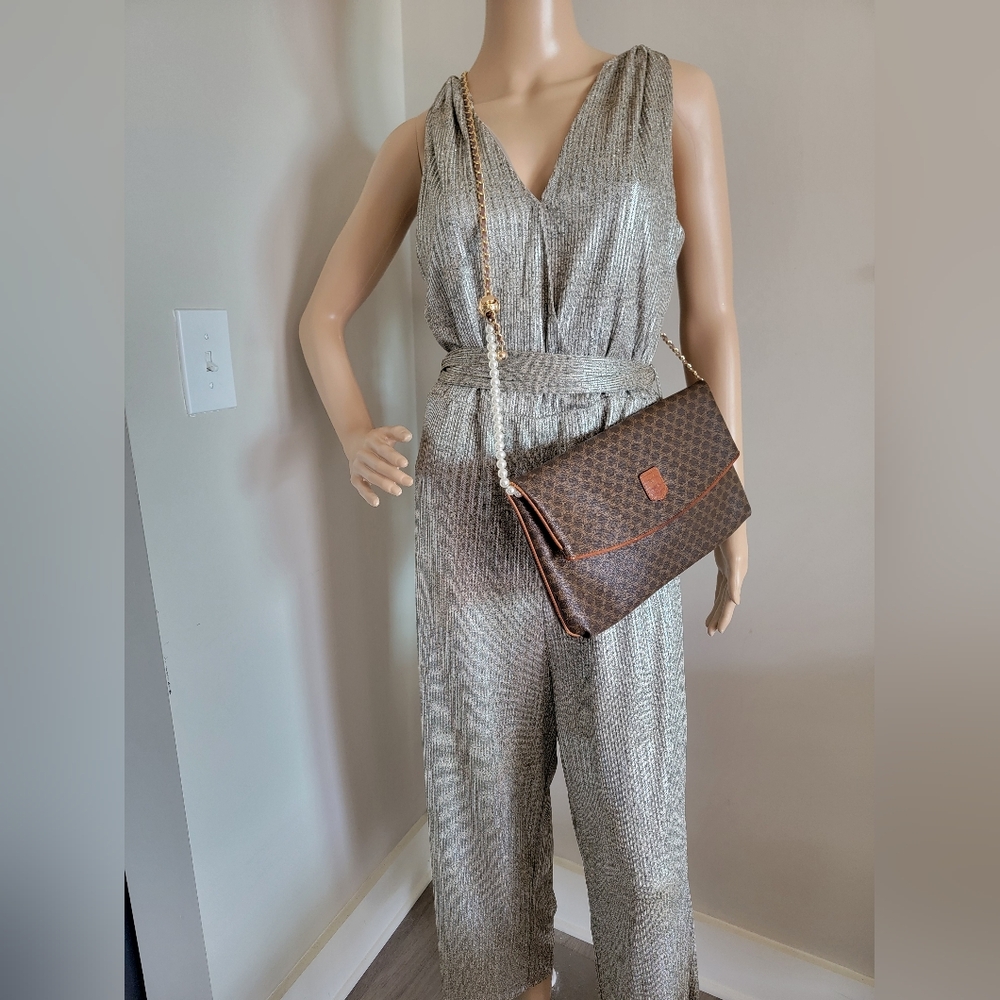 Final✅️ Authentic Celine Brown Monogram Clutch Bag - Picture 16 of 16